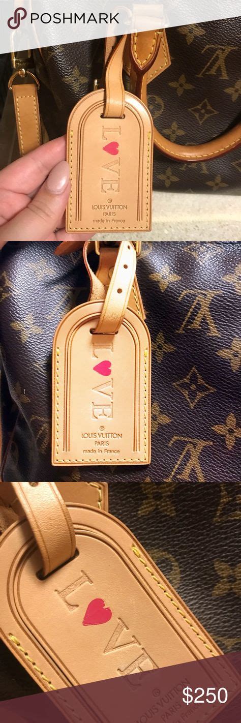 lv bag tag inside|authentic Louis Vuitton luggage tag.